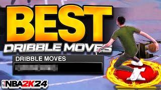 *NEW* BEST DRIBBLE MOVES for ALL RATINGS (70-92+) on NBA 2K24! FASTEST COMBOS & BEST BADGES!