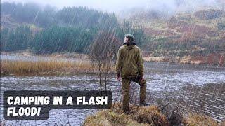 Return To The Galloway - 3 Day Bushcraft Wild Camp, Heavy Rains & Flash Flooding