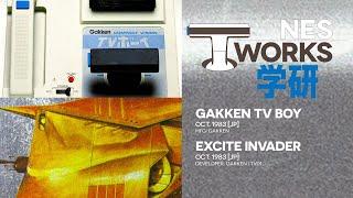 Hey, I'm Gakken here: TV Boy / Excite Invader | NES Works Gaiden (Gakken) 56