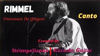 ""Francesco De Gregori" - "Rimmel" con Canto  (Fair Use)