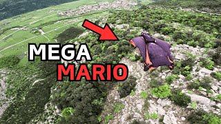 Wingsuit Flying with MEGA Mario