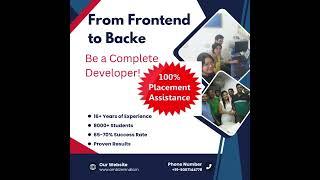 Best Full Stack Web Development Course Delhi | Affordable Reliable Job Oriented Course 9007144778