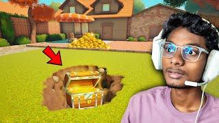 We Found Secret Treasure In My House | A Game About Digging A Hole | Tamil gameplay | Smg