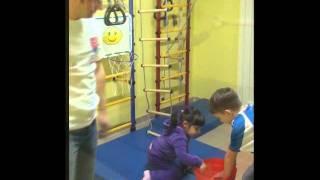 Sport fur Kinder: Sprossenwand + Reck+Seil+Turnringe+Strickleiter