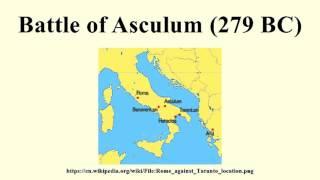 Battle of Asculum (279 BC)