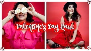 BEST VALENTINE’s DAY HAUL+ LOOKBOOK | StyleMeUpWithSakshi