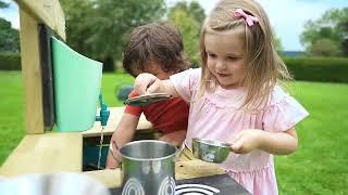 TP612 Deluxe Wooden Mud Kitchen