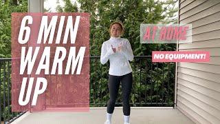 Do this before your workouts!!! 6 min warm up routine!