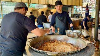 Uzbek National Pilaf | Uzbek Mutton Pilov | Besh Qozon Pilov | Lamb Pilaf | Village Food Secrets