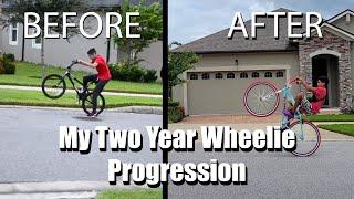 Bikelife Gianni 2 Year Wheelie Progression!