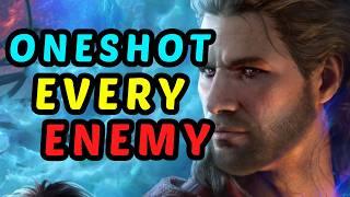 ONESHOT KILLS WITHOUT DICE - [Updated] BG3 Honour Mode Magic Missile Gale / Wizard Build Guide