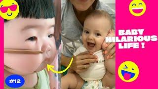 Super Funny & Hilarious Moments Baby's Life  #12