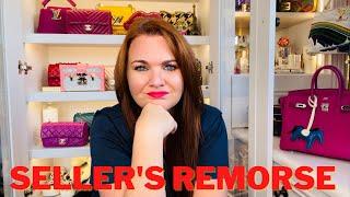 BAGS I REGRET SELLING & tips on how to avoid SELLER'S REMORSE.
