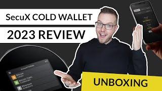 SecuX V20 Cold Wallet Review | Unboxing Video