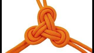 Macrame Triskelion Knot [by PAracordKnots]