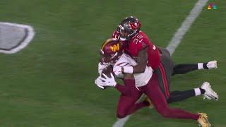 Can't-Miss Play: 35-yard deep ball! McLaurin is gold at end of Daniels' rainbow in Tampa