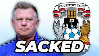 Mark Robins SACKED by Coventry! My REACTION