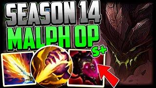 ONLY Malphite Jungle can Carry this... How to Play Malphite Jungle for Beginners (Best Build/Runes)