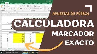 APUESTA A MARCADOR EXACTO - TUTORIAL DE APUESTAS DEPORTIVAS