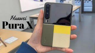 Huawei Pura X new flip phone : Unboxing | Review