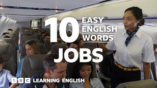 10 Easy English Words: Jobs ‍️‍‍‍️