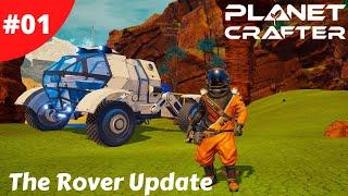 The Rover Update New Vehicle Biomes & Huge DLC Planned - Planet Crafter - #01 - Gameplay