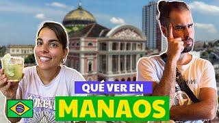 QUÉ VER en MANAOS la ciudad RODEADA por el AMAZONAS  Guía de Brasil