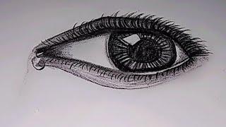 Easy Drawing / Easy sketch of eye