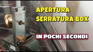 Come Aprire Serratura Box Senza Chiave - Video Educativo e Sicurezza