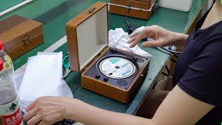 Stunning CD player manufacturing process, a professional CD player manufacturer