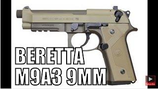 JUST ANNOUNCED Beretta M9A3 DOD US Army Contract 9mm Semi Auto Pistol Overview   New World Ordnance