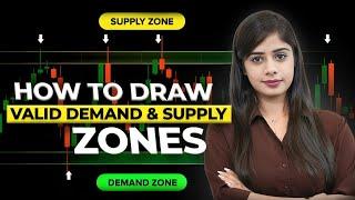 How to draw valid demand and supply zones in live market in 2024 || @TradeLikeMalika