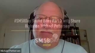 #SM58Day Sound Bites with Michael Pettersen Part 3 - Patents on the SM58 and SM57 Explained