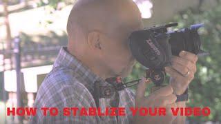 How to stabilize your video with the Zacuto Marauder Mini