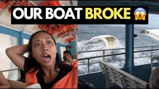 Our BOAT BROKE in the MIDDLE of the OCEAN!!! Dinagat Islands » Surigao City » Mindanao
