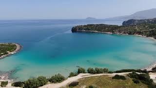  Isto Beach / Crete / Greece [4k DJI drone Mavic 2]