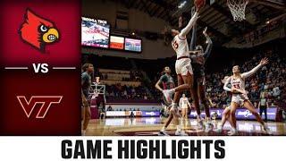 Louisville vs. Virginia Tech Women's Basketball Highlights (2022-23)