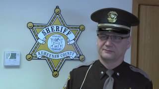 Keweenaw County Sheriff Retiring