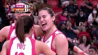 Gumabao-Staunton EXPLOSIVE PLAYS for Creamline vs Farm Fresh  | 2024 PVL REINFORCED CONFERENCE