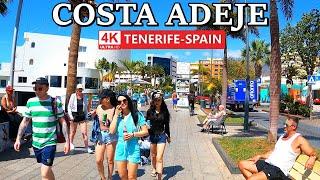 TENERIFE - COSTA ADEJE | What does Main Street look like Now? ️ 4K Walk ● March 2024