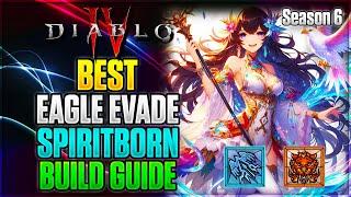 Season 6 Best Eagle Evade Spiritborn Build Guide | Diablo 4