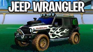 O NOVO JEEP WRANGLER RUBICON DO TOMB RAIDER NO ROCKET LEAGUE