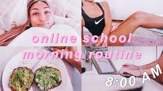 my online school morning routine *quarantined*