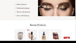 Eliah - Beauty Salon and Cosmetic Elementor Template Kit wordpress template massage Website Builder