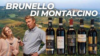 BRUNELLO DI MONTALCINO: We tried 5 legendary producers!