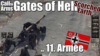 Wehrmacht 11. Armee, Scorched Earth DLC von Gates of Hell Ostfront