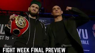 Tszyu Murtazaliev - WHY Orlando? Crawford McGregor Over Tim? Fight WEEK Preview! Kosta Nikita ATTEND