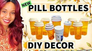 DIY Home Decor Using Pill Bottles?! Surprisingly Elegant Ideas!