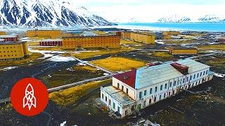 An Abandoned Soviet Mining Town, Frozen in Time