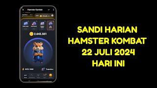 sandi harian 22 juli hamster kombat hari ini